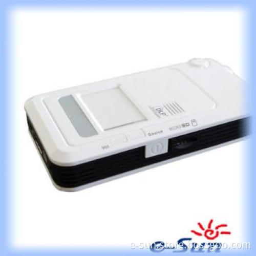Portable DLP projector, can be connected to the iPhone and iPad